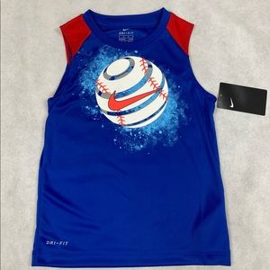 NWT!! Size 6 Boys’ Nike Baseball Muscle Tank